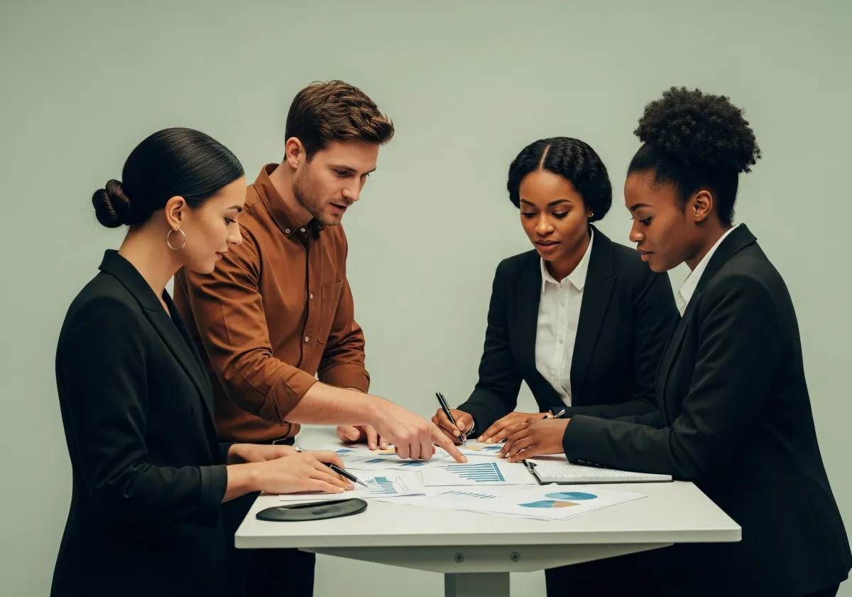 Equipo principal de Ilavomeluna analizando datos