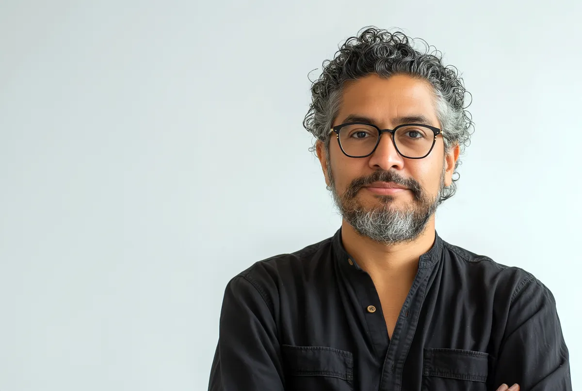 Javier Cruz en oficina